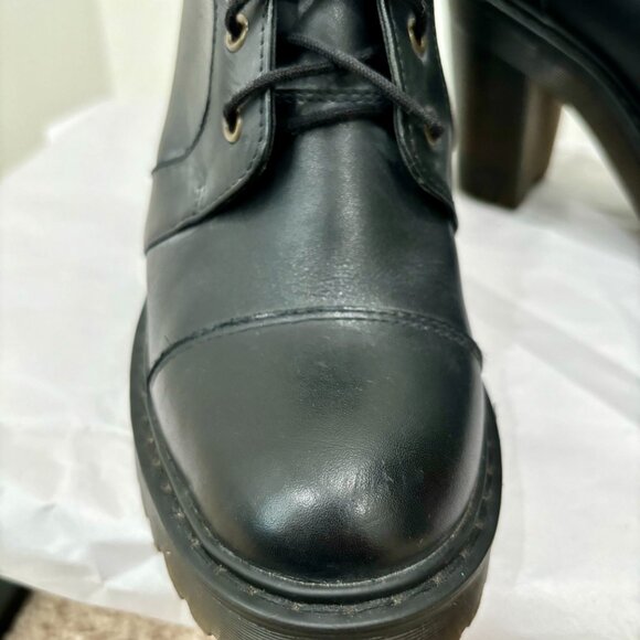 DR MARTENS JESY PLATFORM BLOCK HEEL BOOTS - Picture 5 of 8